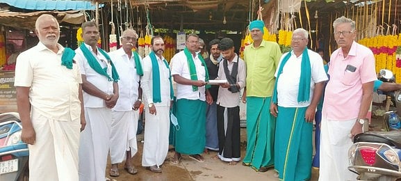 பி.ஆா். பாண்டியனை விடுதலை 
செய்யக் கோரி கையொப்ப இயக்கம்