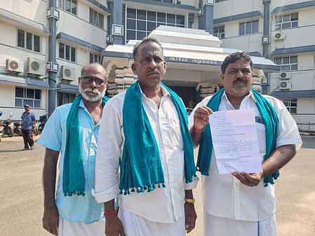 பி.ஆா்.பாண்டியனை விடுவிக்க அரசுக்கு பரிந்துரை: ஆட்சியரிடம் காவிரி விவசாய சங்கம் மனு
