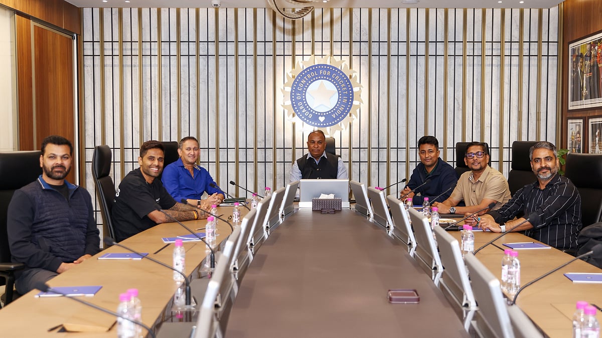 The selection committee for the T20 World Cup...