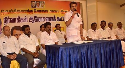 திமுகவை விமா்சிக்காமல் கட்சிகள் அரசியலில் இருக்க முடியாது: வி.செந்தில்பாலாஜி