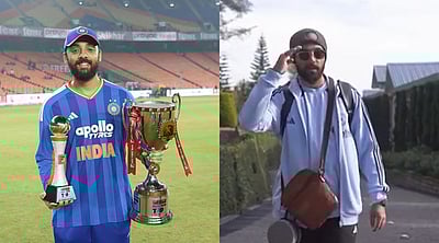 தொடர் நாயகன் வருண் சக்கரவர்த்தி பகிர்ந்த படையப்பா பாடல்! 