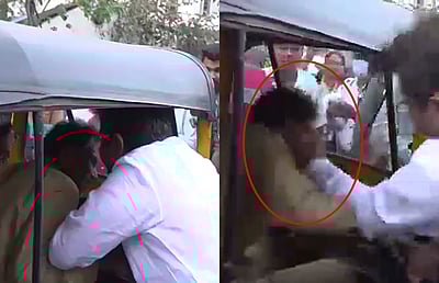 ஆட்டோ ஓட்டுநரை அறைந்த பாஜக எம்.எல்.ஏ.! மன்னிப்பு கேட்க மறுப்பு!! 