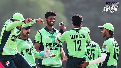 யு-19 ஆசிய கோப்பை: இந்தியாவை வீழ்த்தி சாம்பியன் பட்டம் வென்ற பாகிஸ்தான்!