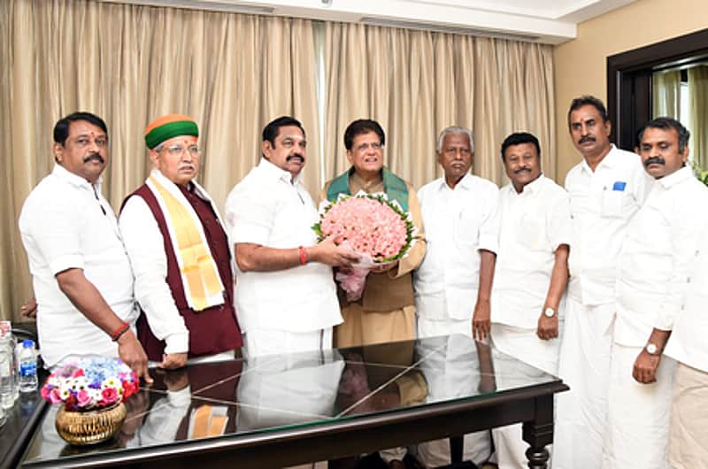 Seat-sharing talks between AIADMK and BJP tomorrow?