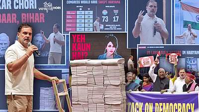 2025: ராகுல் காந்தி வீசிய வாக்குத் திருட்டு குண்டுகள்!!