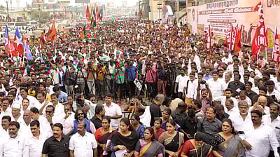 தமிழகத்தில் ஒலிக்கும் இந்திய விவசாயிகளுக்கான குரல்! முதல்வர்