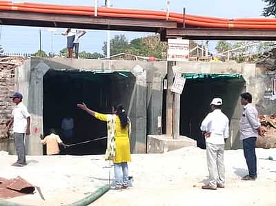 அரக்கோணம் இரட்டைக்கண் வாராவதி சுரங்கப் பாலத்தில் 
ஜனவரி 3 முதல் போக்குவரத்துக்கு அனுமதி