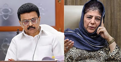 மு.க. ஸ்டாலினை உருது அல்லது ஆங்கிலத்தில் பேசச் சொல்லுங்கள்! - கோபமடைந்த மெஹபூபா முஃப்தி