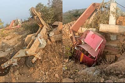 நல்லவேளை! சோதனை ஓட்டத்தின்போதே இடிந்து விழுந்த ரோப்கார்.. இது பிகார்!