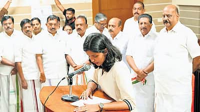 கேரளம்: முதல் ஜென் ஸீ நகராட்சித் தலைவர்!