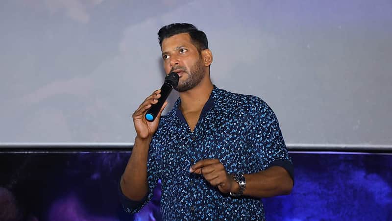 Unable to attend the Actors' Association general council meeting due to an accident - Vishal