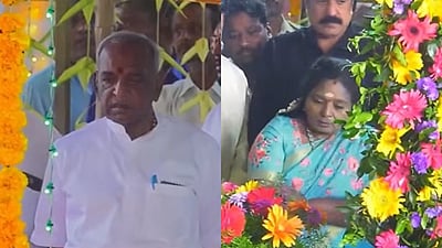 விஜயகாந்த் நினைவு நாள்: பாஜக மூத்த தலைவர்கள் மரியாதை!