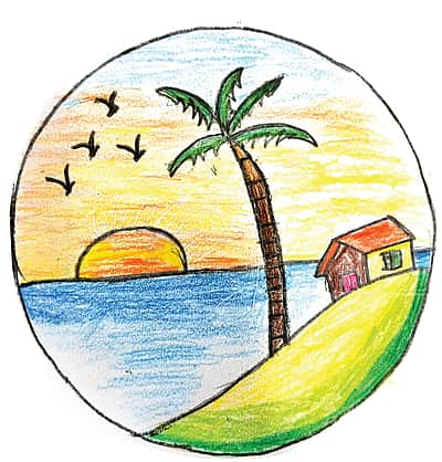 பிஞ்சுக் கை வண்ணம்! 