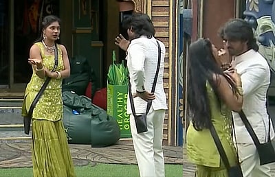 பிக் பாஸ் வீட்டிலிருந்து வெளியேறிவிடுவேன் : கமருதீன் - விஜே பார்வதி மோதல்