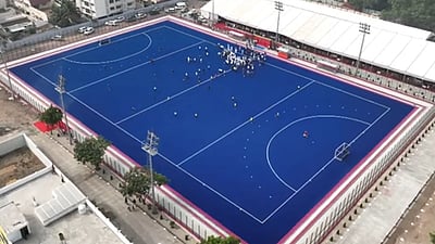 கோவையில் சர்வதேச ஹாக்கி திடல் திறப்பு!