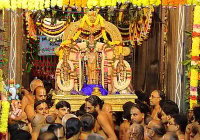 திருவல்லிக்கேணி பார்த்தசாரதி கோயிலில் சொர்க்க வாசல் திறப்பு! பக்தர்கள் காத்திருந்து சாமி தரிசனம்!