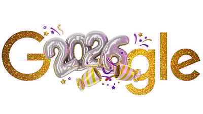 2026 புத்தாண்டு: சிறப்பு கவன ஈர்ப்புச் சித்திரம் வெளியிட்ட கூகுள்!