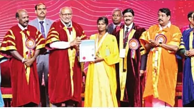 வருகிற 2047-க்கு முன்பே பொருளாதாரத்தில் இந்தியா முதலிடத்தைப் பிடிக்கும்: குடியரசு துணைத் தலைவா் சி.பி.ராதாகிருஷ்ணன்