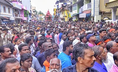 சுசீந்திரம் தாணுமாலய சுவாமி கோயில் தேரோட்டம்: திரளானோர் பங்கேற்பு!