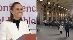 மெக்சிகோவில் நிலநடுக்கம்! அதிபரின் முதல் செய்தியாளர் சந்திப்பில் இடையூறு!