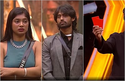 பிக் பாஸ் 9: ரெட் கார்டு வாங்கியதால் விஜே பார்வதி, கமருதீனுக்கு ஏற்படும் பிரச்னைகள்!