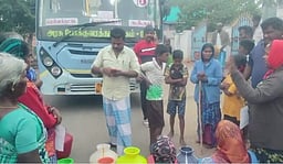 சீரான குடிநீா் கோரி மக்கள் சாலை மறியல்