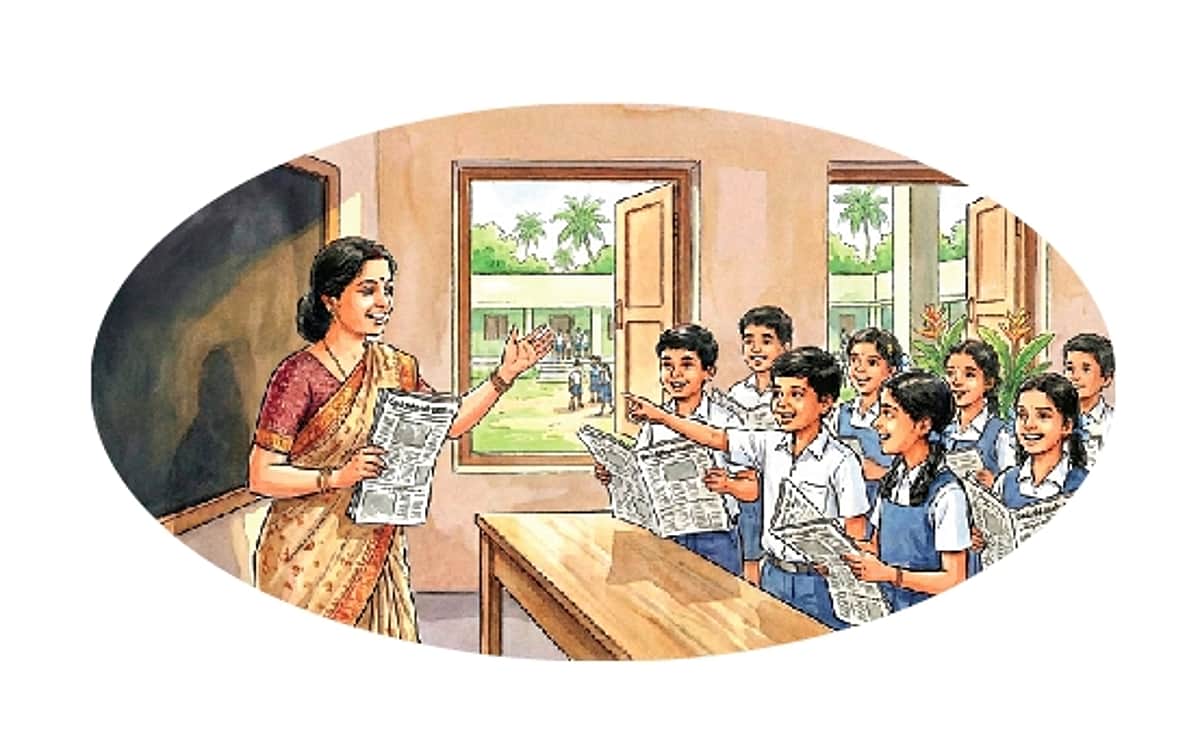 நாளிதழ் வாசிப்பு கட்டாயம்: தமிழக பள்ளிகளிலும் அமல்படுத்த வேண்டுகோள்