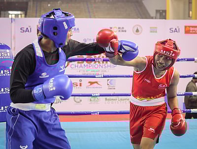 தேசிய குத்துச்சண்டை: இறுதிச் சுற்றில் ஜாதுமணி, பவன், மீனாட்சி, நிகாத், லவ்லினா