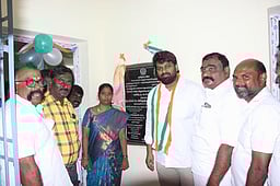 தச்சமொழி, கொம்பன்குளம் ஊராட்சிகளில் புதிய கட்டடம் திறப்பு