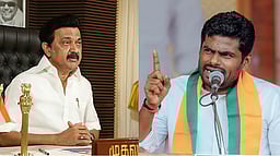 திருமாவளவன் எப்போது வெளியேறுவார் என்பது அவருக்கே தெரியாது: அண்ணாமலை