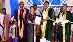 சங்கரன்கோவில் மனோ கல்லூரியில் பட்டமளிப்பு