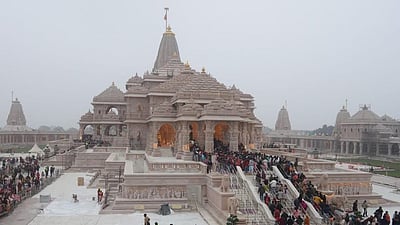 அயோத்தி ராமா் கோயிலில் தொழுகையில் ஈடுபட முயன்ற காஷ்மீா் இளைஞரால் பரபரப்பு!