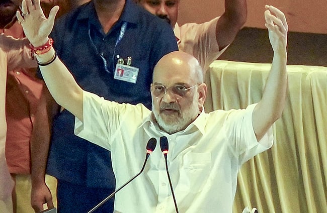 கேரள ஆளும் கட்சியின் வாக்கு வங்கி இஸ்லாமியர்கள்தான்: அமித் ஷா