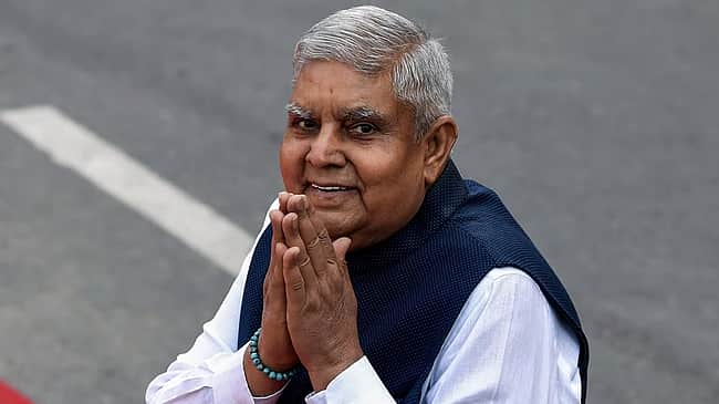 Ex-VP Jagdeep Dhankar