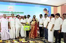 தூய்மை அருணை வளைகாப்பு விழா: அமைச்சா் கோவி.செழியன் பங்கேற்பு