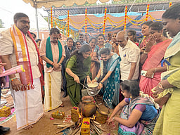 தமிழா் பண்பாட்டின் அடையாளம் பொங்கல் விழா: புதுச்சேரி துணைநிலை ஆளுநா்