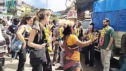 கொடைக்கானலில் பொங்கல் விழா: வெளிநாட்டினா் பங்கேற்பு