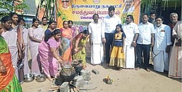 திருவையாறு நகராட்சியில் சமத்துவப் பொங்கல் விழா