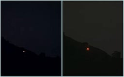 சபரிமலை பொன்னம்பலமேட்டில் மகரஜோதி தெரிந்தது: லட்சக்கணக்கானோா் தரிசனம் 