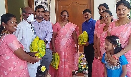 காச நோயாளிகளுக்கு ஊட்டச்சத்து பொருள்கள் வழங்கல்