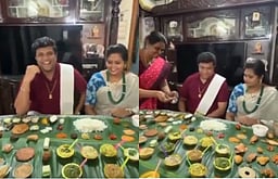 158 வகை உணவுகளுடன் மாப்பிளைக்கு தல பொங்கல் விருந்து!