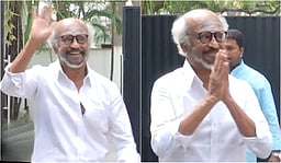 ரஜினிகாந்த் பொங்கல் வாழ்த்து.. வீட்டின் முன் குவிந்த ரசிகர்கள் ஆரவாரம்!