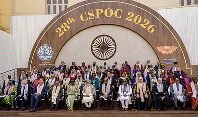 காமன்வெல்த் நாடாளுமன்ற தலைவா்கள் மாநாடு தொடக்கம்!