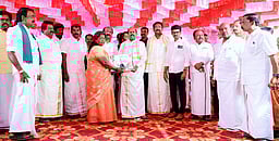 சமத்துவபுரத்தில் பொங்கல் விழா: அமைச்சா் எ.வ.வேலு பங்கேற்பு