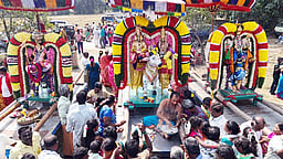 காஞ்சிபுரம் அருகே கூழமந்தலில் 108 கோ பூஜை