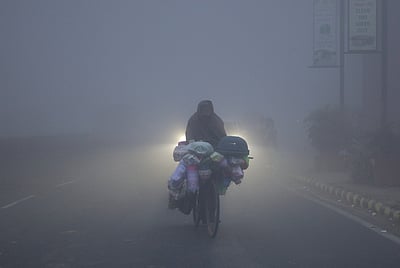 அமிருதசரஸில் இன்று.. பனிவிழும் காலை வேளை!