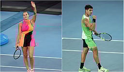 சபலென்கா, அல்கராஸ் வெற்றித் தொடக்கம்!