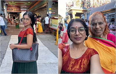 பிக் பாஸுக்கு பிறகு முதல்முறையாக... தாயுடன் விஜே பார்வதி!  
