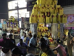 ஈஷா யோகா மைய ரத யாத்திரை வந்தவாசி வருகை