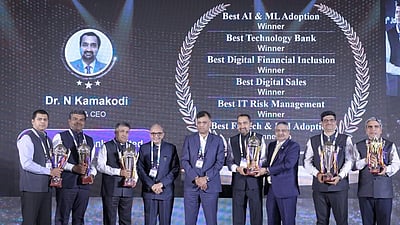 6 விருதுகளை வென்ற சிட்டி யூனியன் வங்கி! 